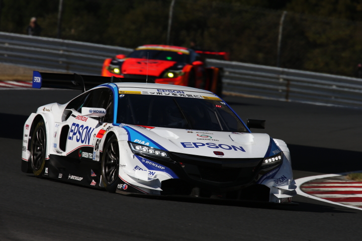 公式練習: 中嶋大祐／ベルトラン・バゲット組（GT500クラス・Epson NSX CONCEPT-GT）
