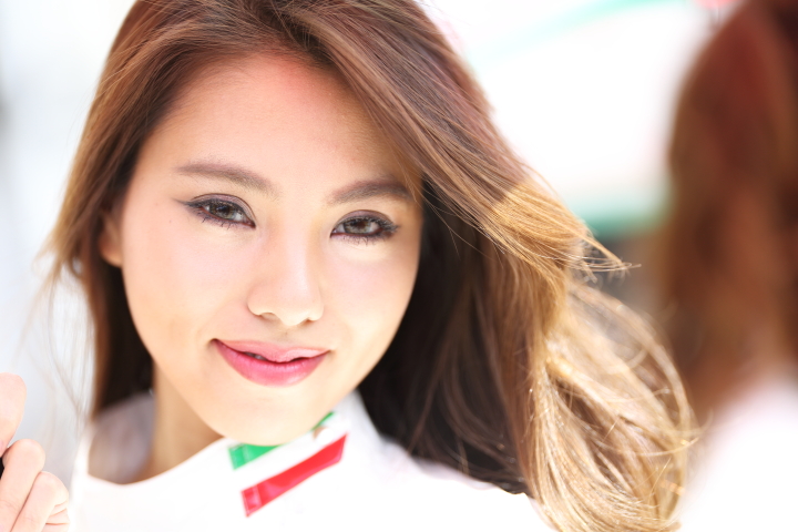 ピットウォーク: レースクイーン