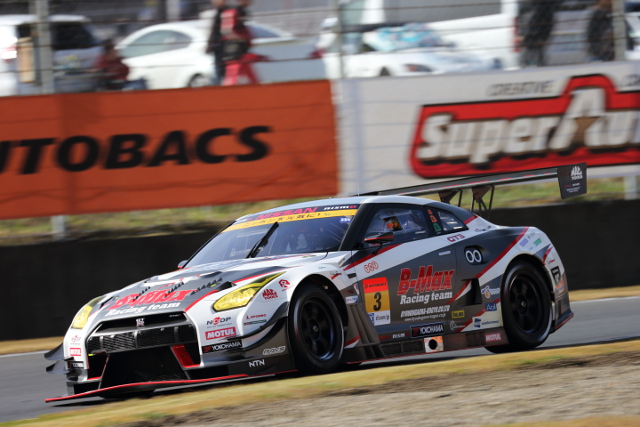 GT300クラスノックアウト予選Q1: 高星明誠（B-MAX NDDP GT-R）