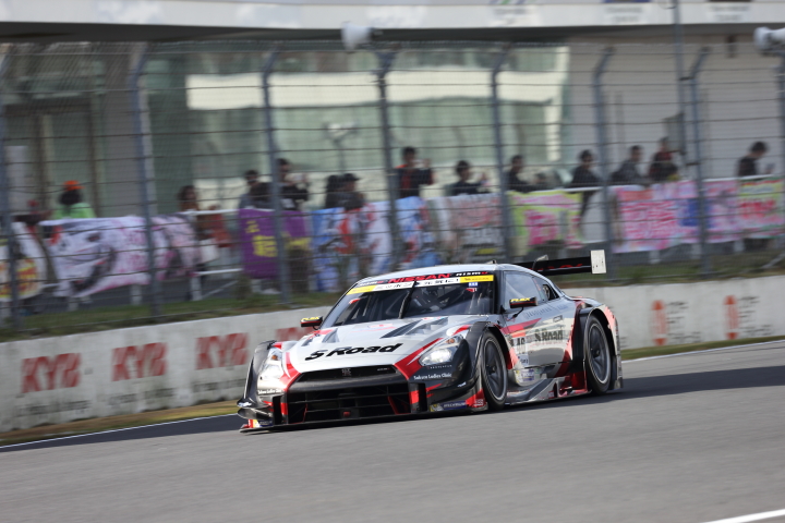 GT500クラスノックアウト予選Q1: 柳田真孝（S Road MOLA GT-R）