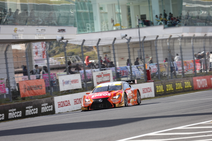 GT500クラスノックアウト予選Q1: 大嶋和也（ENEOS SUSTINA RC F）