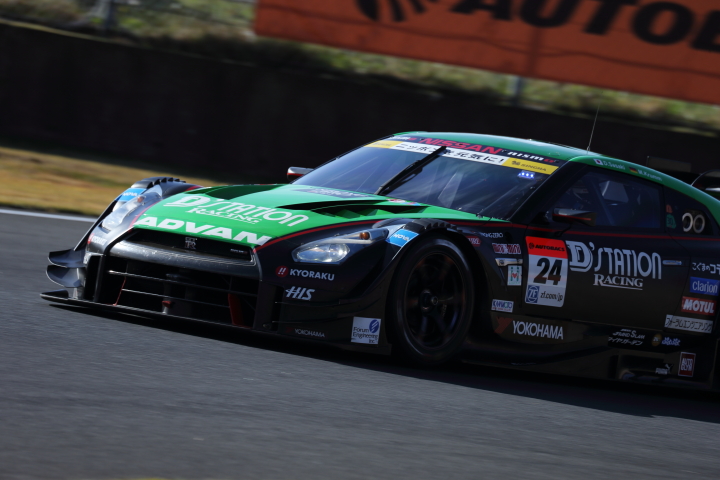 GT500クラスノックアウト予選Q2: ミハエル・クルム（D'station ADVAN GT-R）