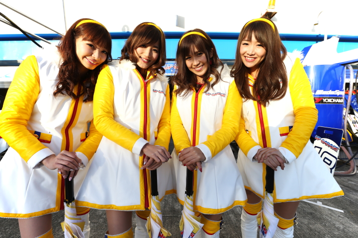 GTキッズウォーク: レースクイーン