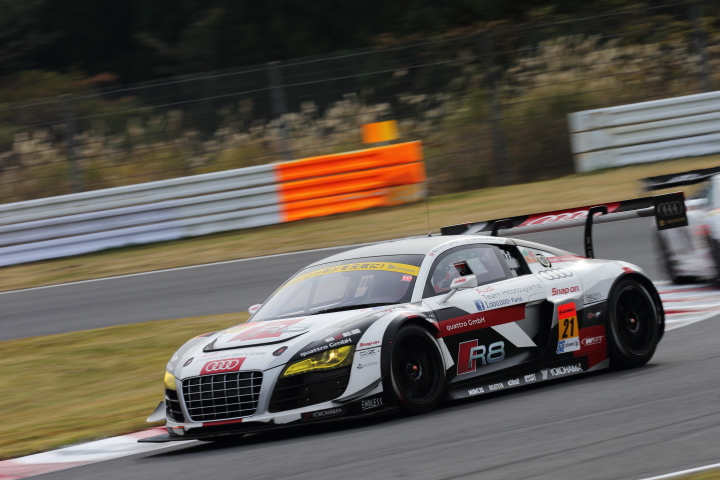 フリー走行: リチャード・ライアン／藤井誠暢組（GT300クラス・Audi R8 LMS ultra）