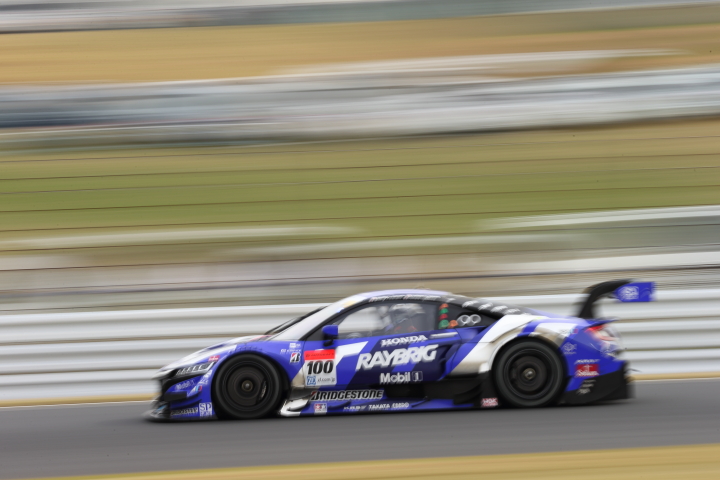 フリー走行: 山本尚貴／伊沢拓也組（GT500クラス・RAYBRIG NSX CONCEPT-GT）