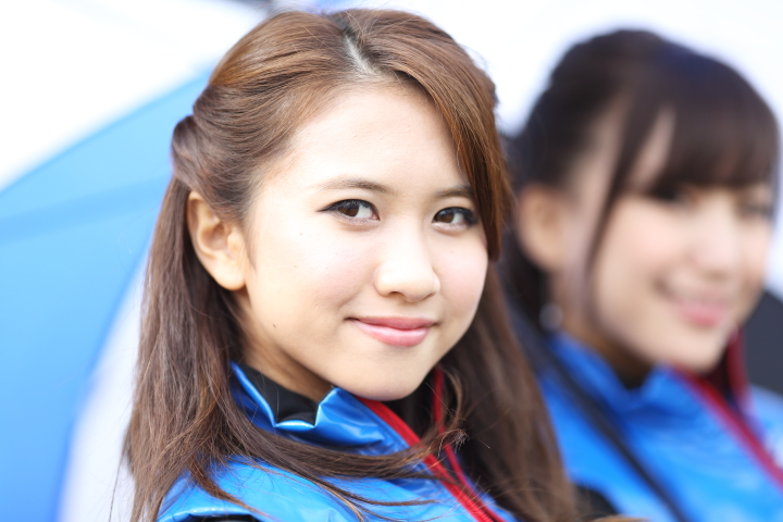 ピットウォーク: レースクイーン