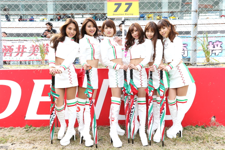 ピットウォーク: レースクイーン