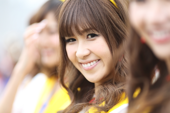 ピットウォーク: レースクイーン