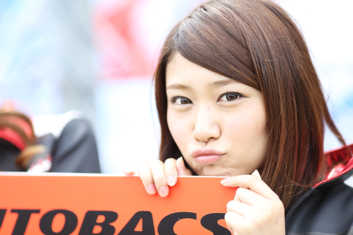 ピットウォーク: レースクイーン