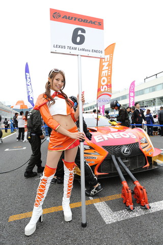 スターティンググリッド: レースクイーン