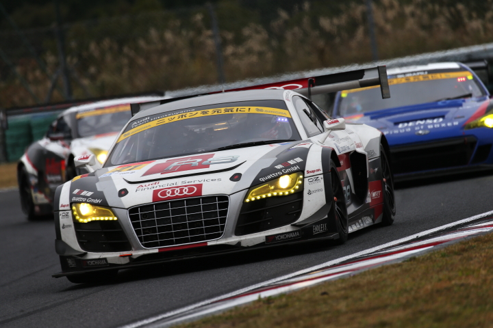 決勝レース: 藤井誠暢（Audi R8 LMS ultra）