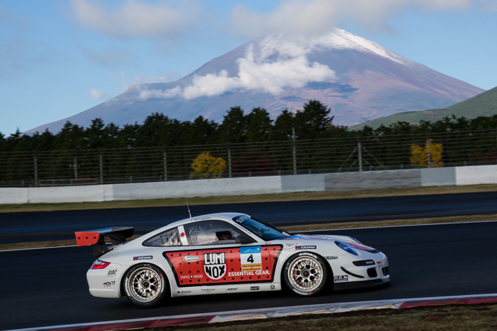 占有走行: 山岸可樹／岩月邦博組（Speedsnypers／Porsche 911 GT3 Cup）