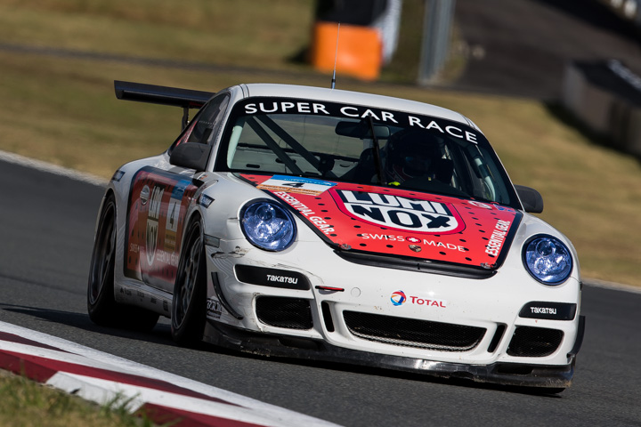 第9戦決勝: 山岸可樹／岩月邦博組（Speedsnypers／Porsche 911 GT3 Cup）