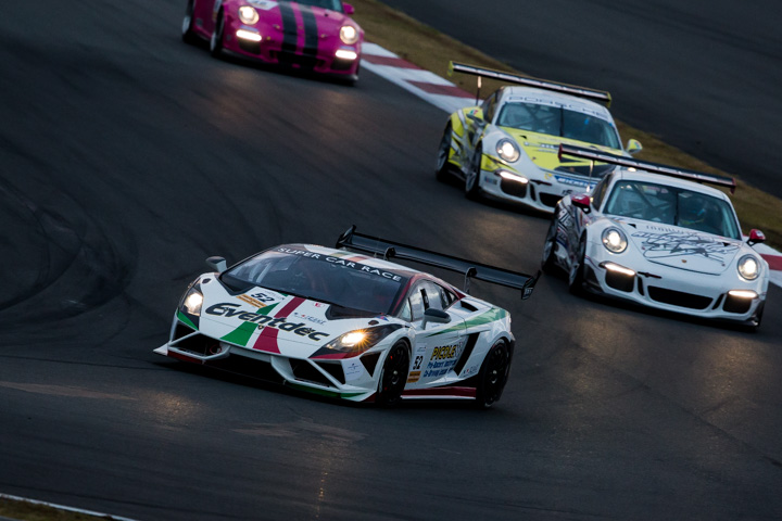 第10戦決勝: 上野嘉三／影山正美組（Eventdec Gallardo／Lamborghini Gallardo LP 570-4）
