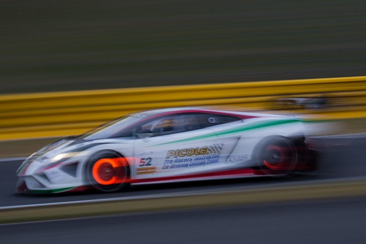 第10戦決勝: 上野嘉三／影山正美組（Eventdec Gallardo／Lamborghini Gallardo LP 570-4）