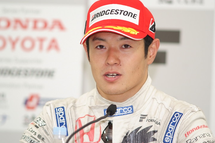 レース2予選記者会見: ポールポジションの山本尚貴（TEAM無限）