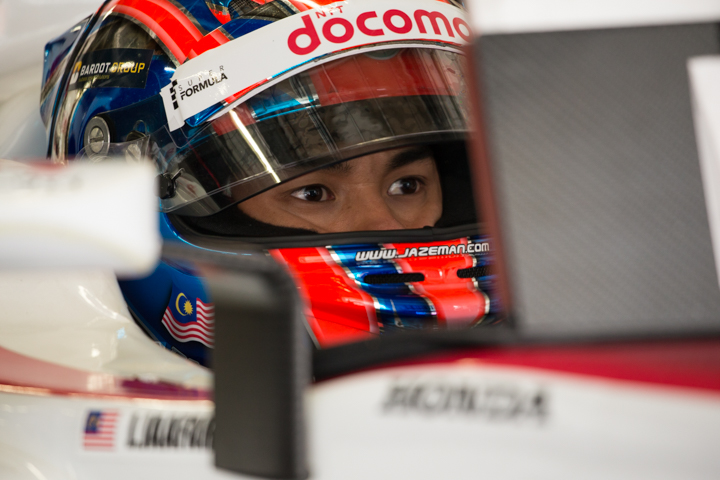 エンジンメーカー・ルーキードライバーテスト: ジャズマン・ジャファー（DOCOMO TEAM DANDELION RACING）