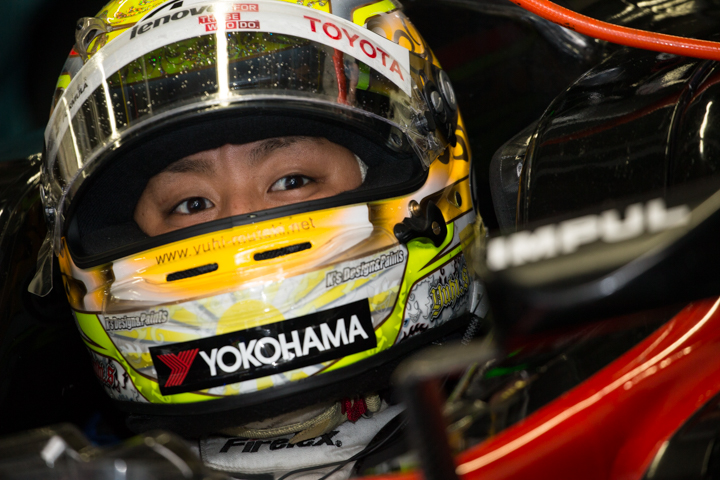 エンジンメーカー・ルーキードライバーテスト: 関口雄飛（LENOVO TEAM IMPUL）