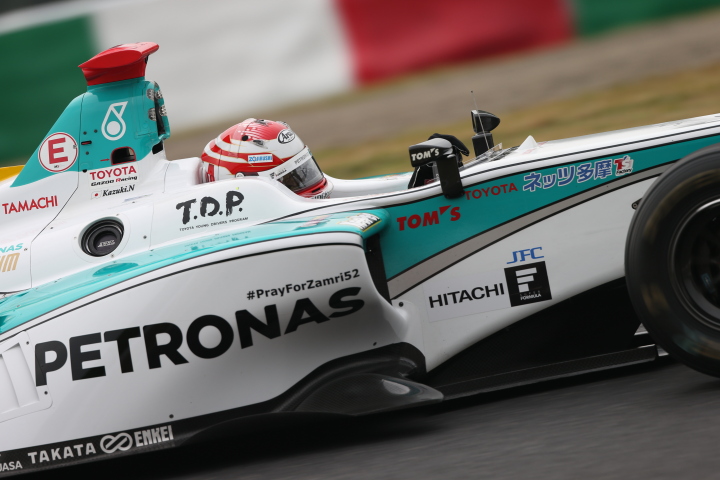 フリー走行: 中嶋一貴（PETRONAS TOM’S SF14）