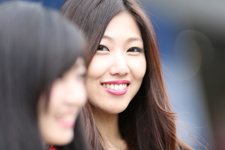 ピットウォーク: レースクイーン