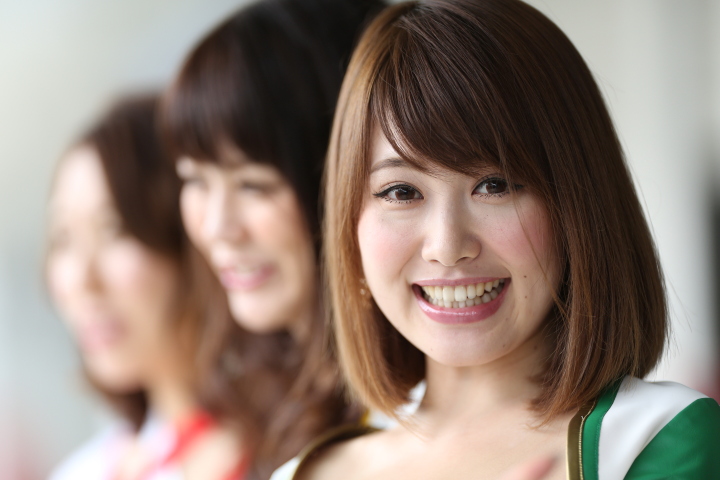 ピットウォーク: レースクイーン