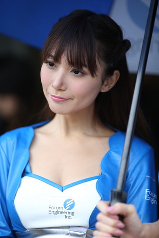 ピットウォーク: レースクイーン