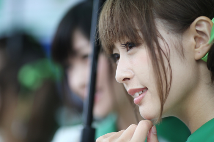 ピットウォーク: レースクイーン