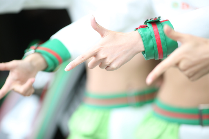 ピットウォーク: レースクイーン