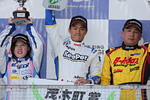 Nクラスの表彰式 f3-rd5-r-podium-n