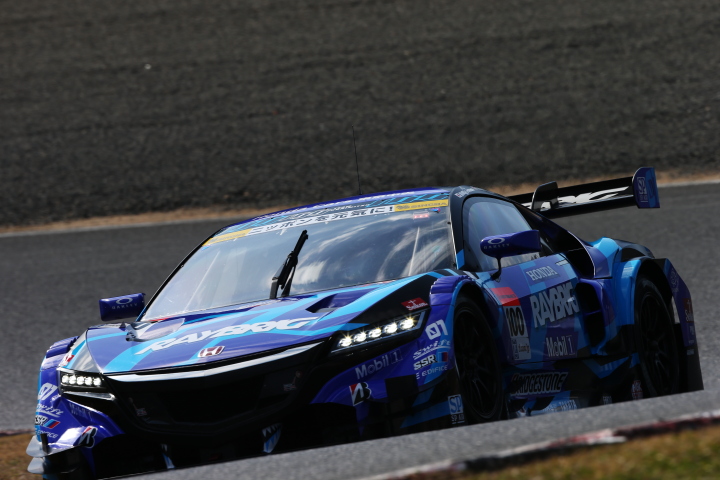 公式テスト岡山: 山本尚貴／伊沢拓也組（GT500クラス・RAYBRIG NSX CONCEPT-GT）