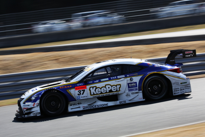 公式テスト岡山: ジェームス・ロシター／平川亮組（GT500クラス・KeePer TOM'S RC F）