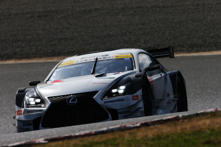 公式テスト岡山: 伊藤大輔／ニック・キャシディ組（GT500クラス・TBN TOM'S RC F）