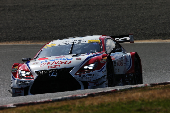 公式テスト岡山: ヘイキ・コバライネン／平手晃平組（GT500クラス・DENSO KOBELCO SARD RC F）