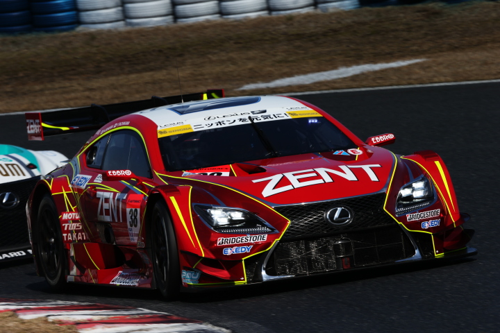 公式テスト岡山: 立川祐路／石浦宏明組（GT500クラス・ZENT CERUMO RC F）