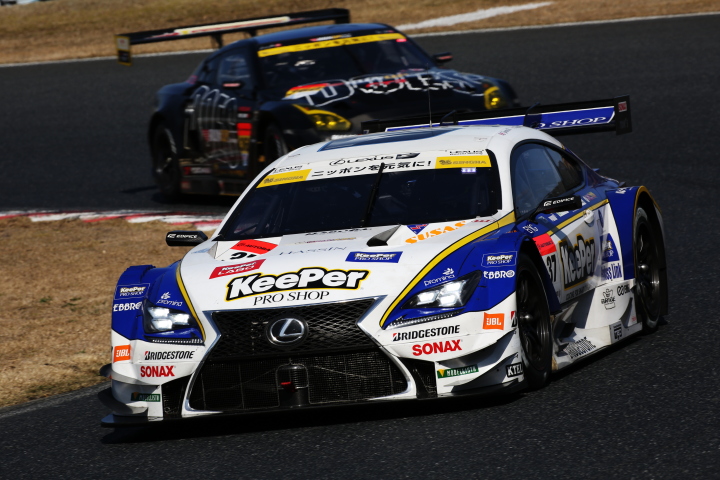 公式テスト岡山: ジェームス・ロシター／平川亮組（GT500クラス・KeePer TOM'S RC F）