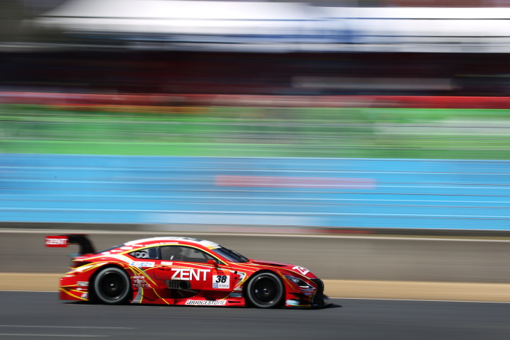 公式テスト岡山: 立川祐路／石浦宏明組（GT500クラス・ZENT CERUMO RC F）