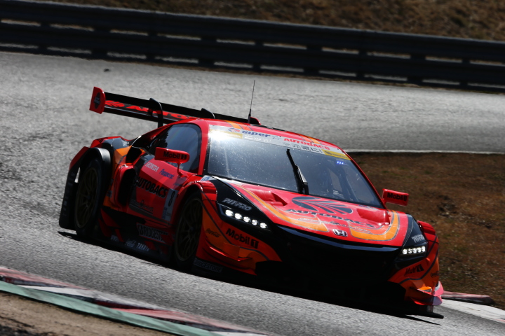 公式テスト岡山: 松浦孝亮／野尻智紀組（GT500クラス・ARTA NSX CONCEPT-GT）