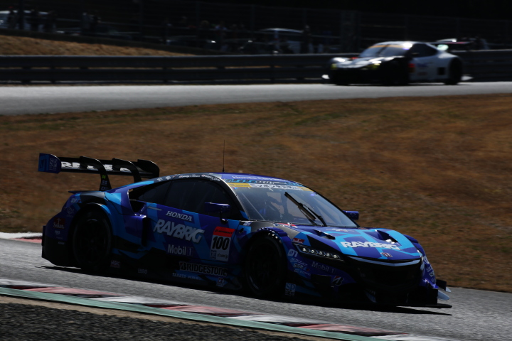 公式テスト岡山: 山本尚貴／伊沢拓也組（GT500クラス・RAYBRIG NSX CONCEPT-GT）