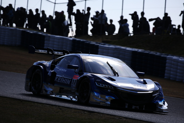 公式テスト岡山: 塚越広大／小暮卓史組（GT500クラス・KEIHIN NSX CONCEPT-GT）