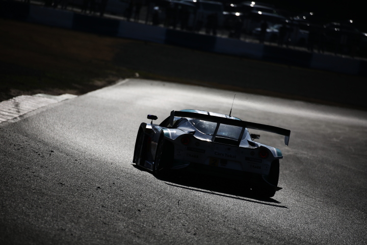 公式テスト岡山: 高橋一穂／加藤寛規組（GT300クラス・シンティアム・アップル・ロータス）