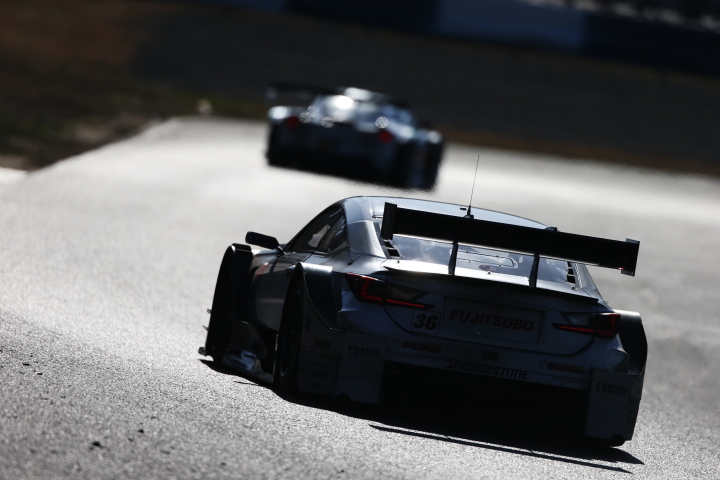 公式テスト岡山: 伊藤大輔／ニック・キャシディ組（GT500クラス・TBN TOM'S RC F）