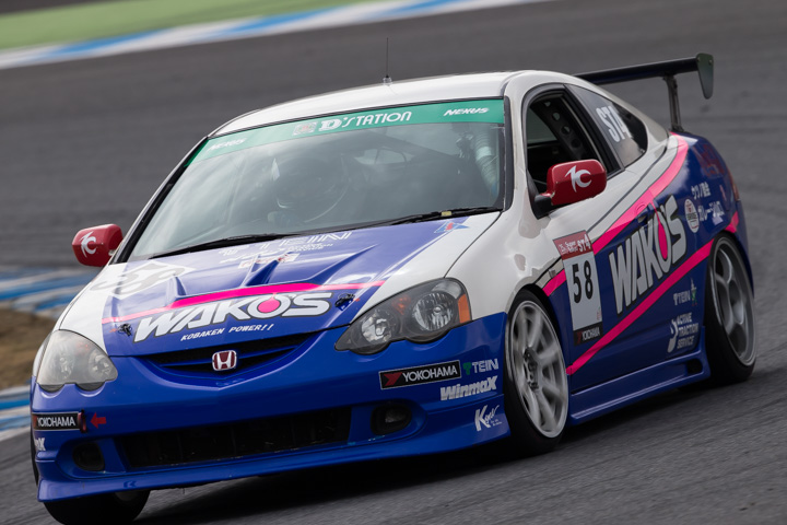 ST-4クラス・ウインマックステインワコーズDC5☆KRP（HONDA INTEGRA TYPE-R）