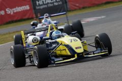 Nクラス総合トップの片山義章（Petit Lemans Racing F306）