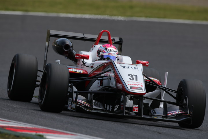 予選2位は坪井翔（ZENT TOM'S F314）