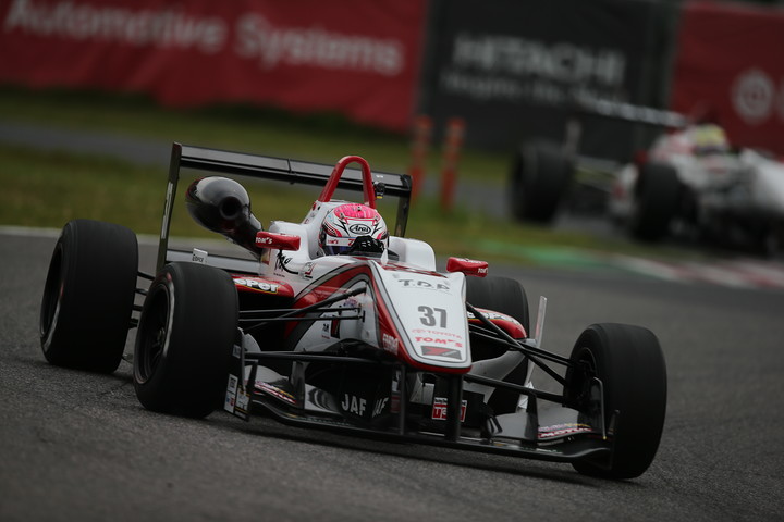 決勝3位は坪井翔（ZENT TOM'S F314）