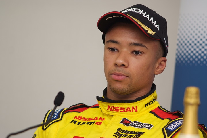 決勝記者会見: 3位のヤン・マーデンボロー（B-Max Racing team with NDDP）