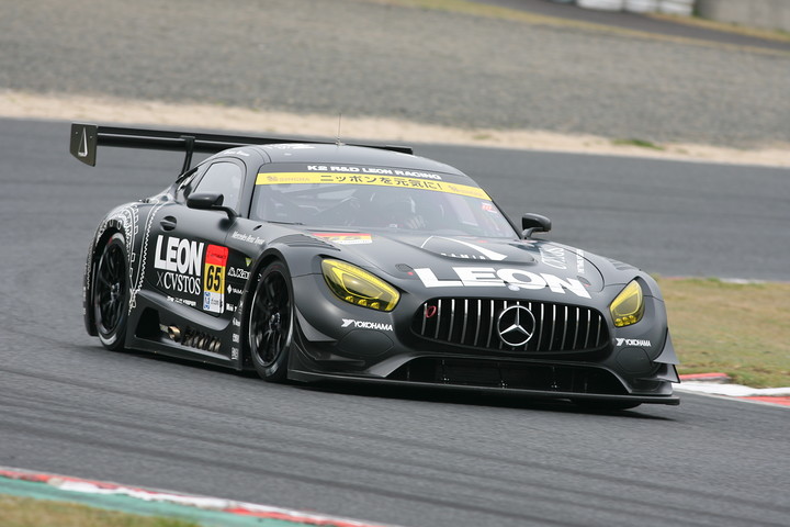 フリー走行: GT300クラストップタイムは黒澤治樹／蒲生尚弥組（LEON CVSTOS AMG-GT）