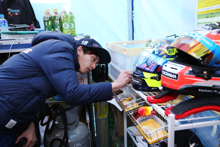 公式練習: 山田真之亮（TEAM UPGARAGE with BANDOH）