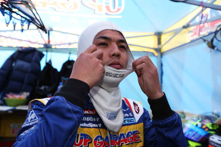 公式練習: 中山友貴（TEAM UPGARAGE with BANDOH）