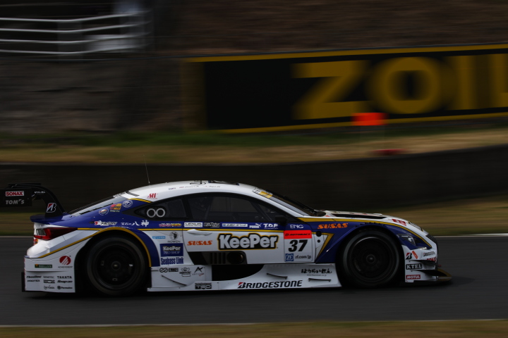 公式練習: ジェームス・ロシター／平川亮組（GT500クラス・KeePer TOM'S RC F）